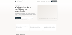 Beispiel: Bestattungs-One-Pager (seriös & ruhig)