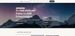 Beispiel: Fotostudio-Website (Preise, Termin, Studioinfo)
